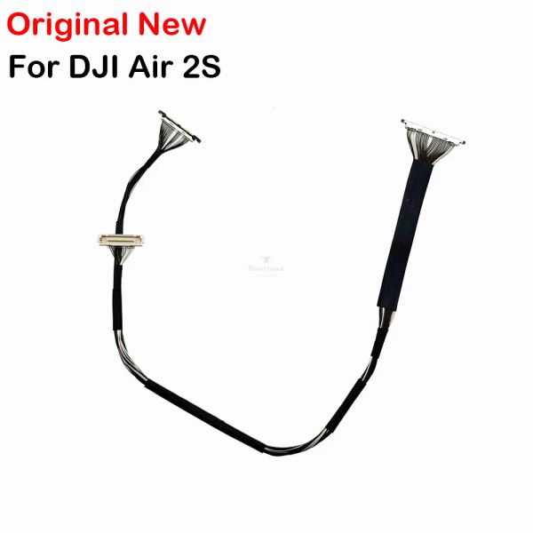 Acessórios originais novo cabo de sinal PTZ Gimbal para DJI Mavic Air 2s Transmissão de linha de câmera Flex Repair peças de reparo Substituição em estoque