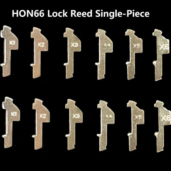 JMckj 100pcs/Lot Car Lock-Platte für Honda Hon66 Lock Reed Car Lock Reparaturzubehör Kits Einköpfige Verkaufszubehör