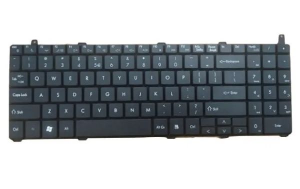 Teclados teclados em inglês para laptop para gigabyte q1585 q1585n teclado