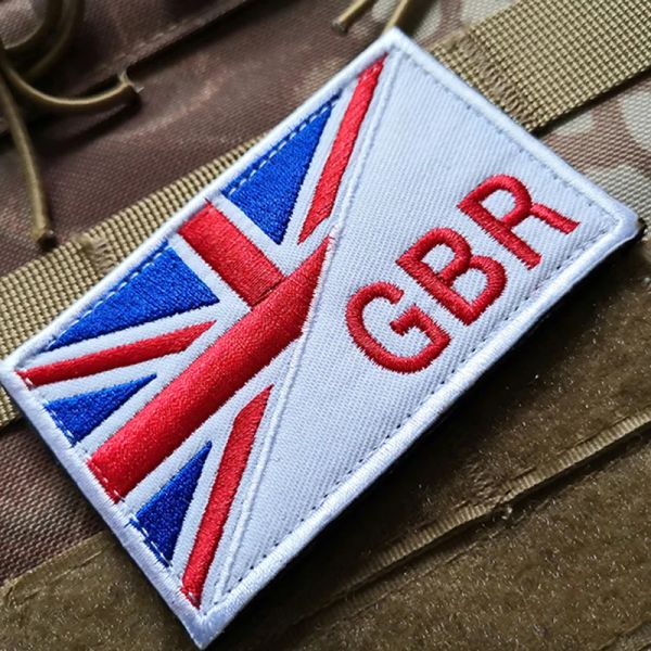 Patch de bandeira country Russia bordada na Rússia UK França na Holanda da Holanda Tática Tactical Exército Militar Aplique Stripe Distintante