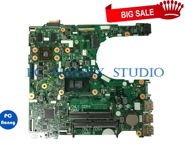Motherboard PCnanny 0xt2g4 xt2g4 per Dell Inspiron 15 3567 3467 Laptop Motherboard I36006U 153411 DDR4 PC Notebook Mainboard testata
