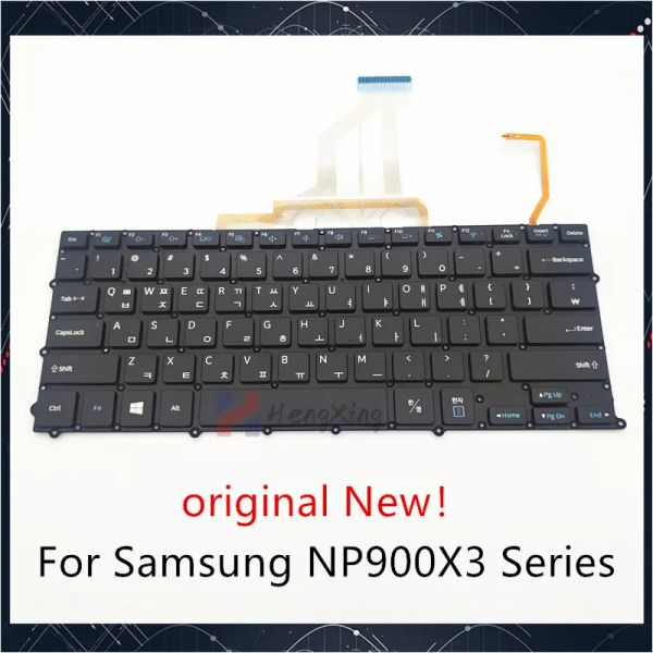 Teclados novos para Samsung NP900X3C NP900X3D NP900X3E NP900X3F NP900X3G NP900X3K SUBSTITUIÇÃO DO TEMPO DE