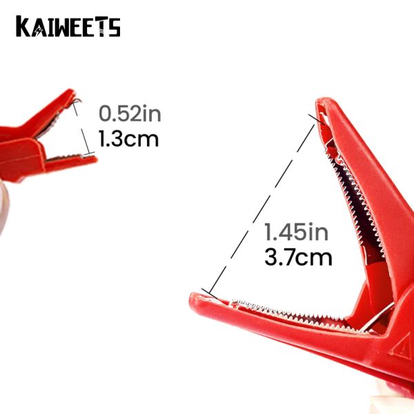 Kaiweets KET05 Digitaler Multimeter -Sonde Softdrahtnadelspitze Universal Testleitungen mit Alligator -Clip 1000V 10a