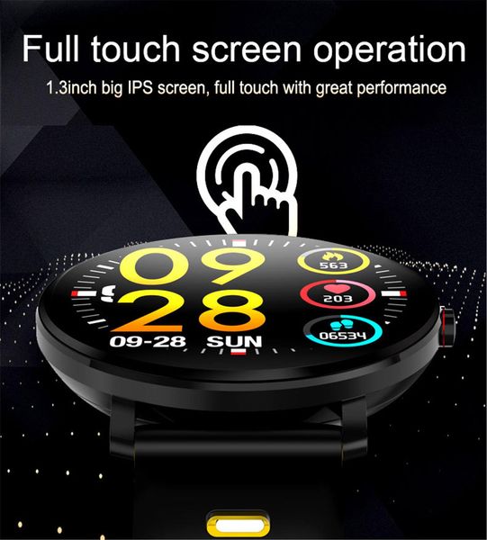 Полный сенсорный экран Smart Watch Twarepronation Smart Wwatch Best