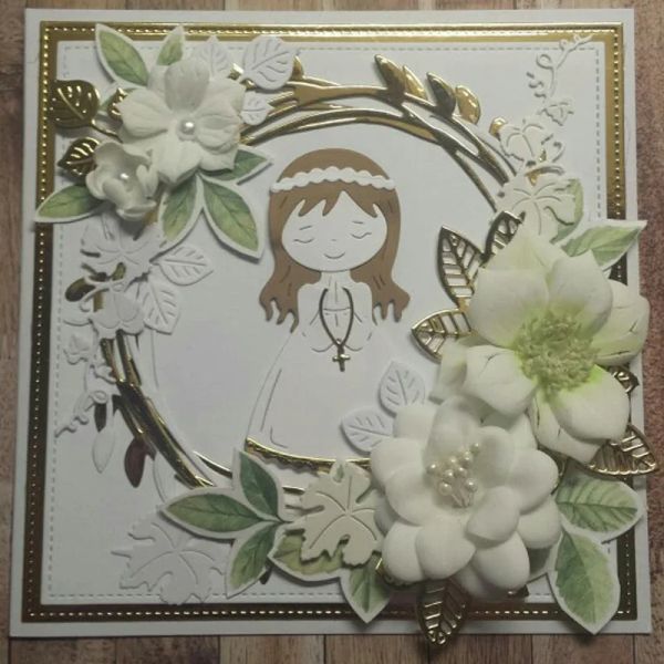 BoyGirl Pure Angel Metal Cutting Dies Scrapbook para foto do álbum de cartas Faça de artesanato DIY estêncil Novo Dies 2020 16