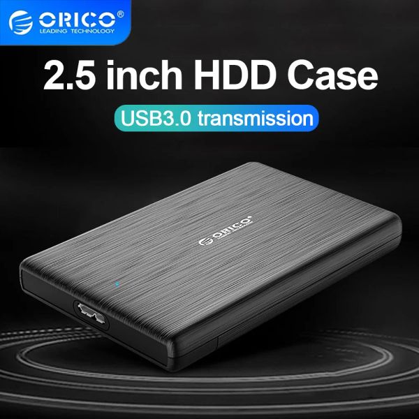 Muhafaza ORICO HDD Durum 2.5 SATA - USB 3.0 Adaptör Sabit Sürücü Sabit Sürücü Muhafaza HDD Kutusu Tip C Tip 3.1 KASA HD Harici HDD Muhafaza