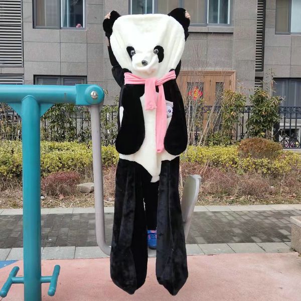 80-180cm гигантские шарф-панда плюшевые игрушки плюшевые кожа медведя медвежь