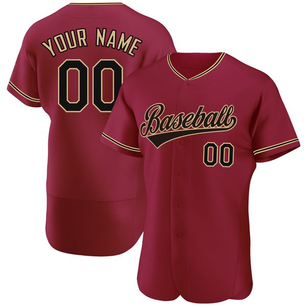 Equipe de impressão de camisa de beisebol personalizada/seu nome/número malha respirável design seu próprio uniforme de softball para homens/crianças tamanho grande