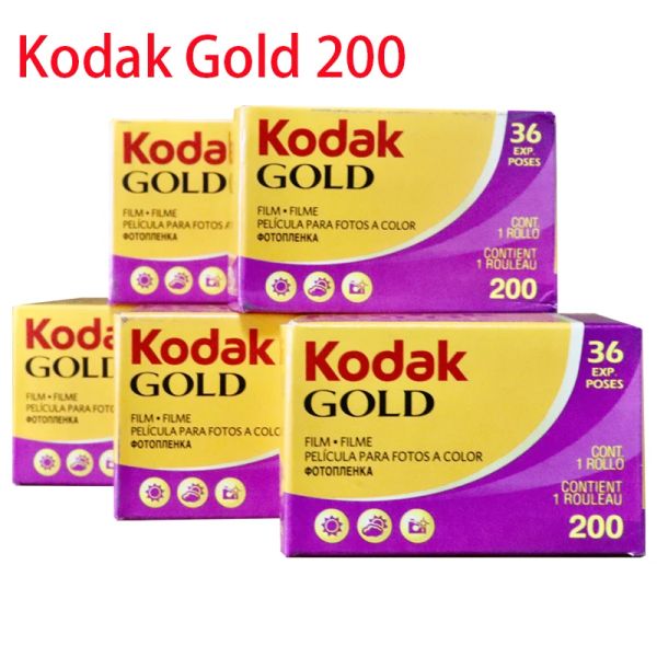 Kamera Kodak Altın 200 Renk 35mm Film 36 Kodak M35 / M38 / Ultra F9 Kamera için Rulo Başına Pozlama