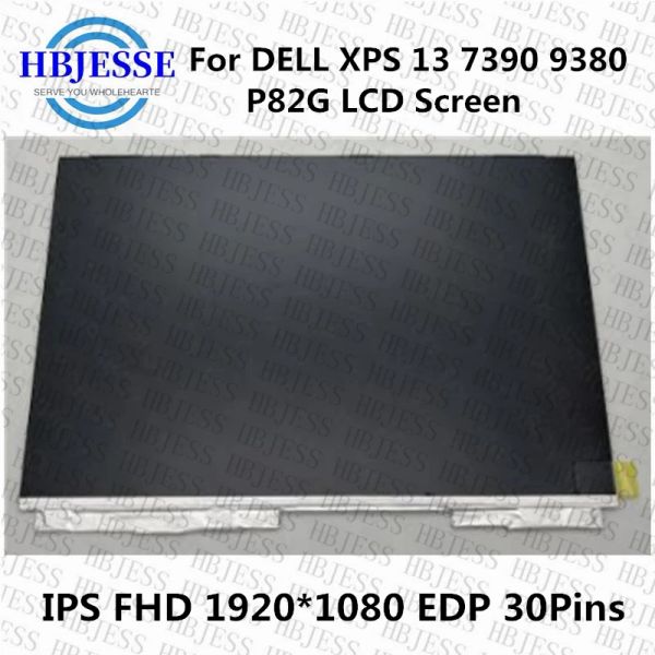 Tela 13,3 polegada B133han05.B FIT LQ133M1JW31 PARA DELL XPS 13 7390 9380 P82G LAPTOP LAPTOP LED LED Display IPS 1920*1080 EDP 30pins