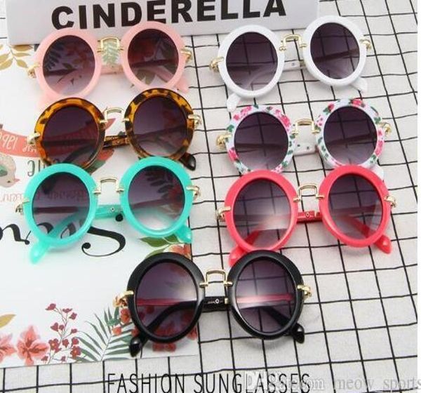 Bambini rotondi da sole con cornici circolari pezzi di metallo alla moda di metallo per bambini039 occhiali da sole nuovi bambini occhiali da sole bambini9919166