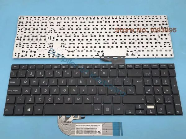 Teclados novos para asus tp500 tp500l tp500la tp500lb tp500ln laptop latim espanhol/teclado inglês