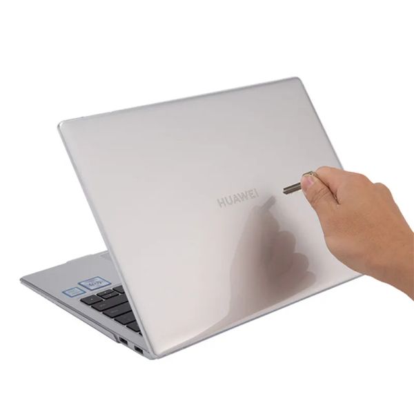 Casos transparentes cristal plástico rígido laptop laptop shell cove para huawei honra magicbook matebookd14 x magic16 d16 d14