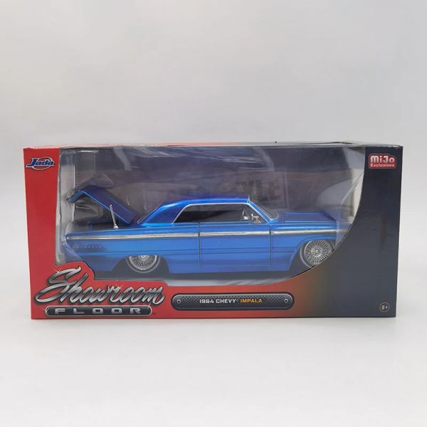 Jada 1:24 Impala Car Model Model Diecast Toy 1964 Автомобиль для взрослых фанатов Коллективные подарки для мальчиков Souvenir