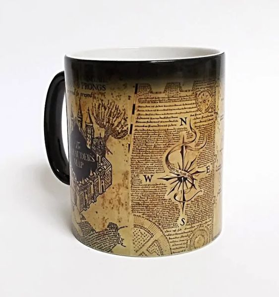 Light Magic Marauders Karte 11oz Farbwechslung Tasse Sensible Keramik Kaffee Tee Tassen Tasse Beste Geschenk für Freunde