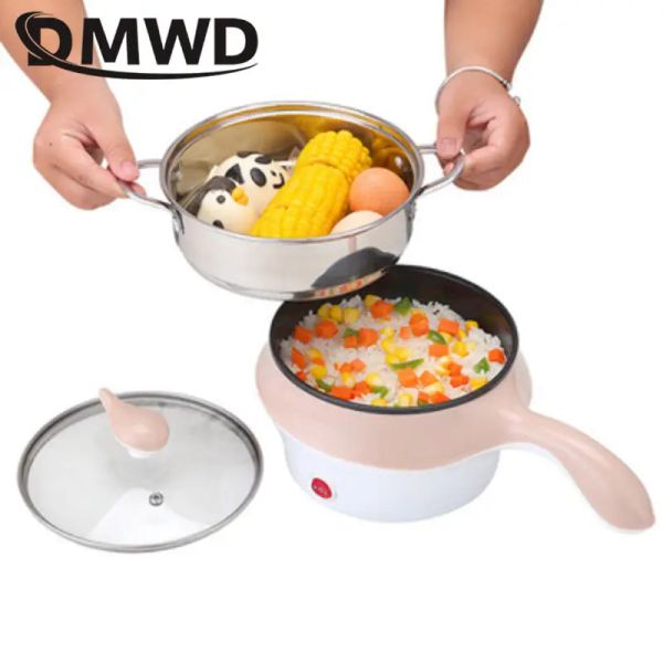 Multo -booker 1.2L Electric MultiCooking Pentola rapida riscaldamento Accomandata Panna a vapore Cooker Rice Postato Hoodles Hoodles Hoodles Hoodles Walder