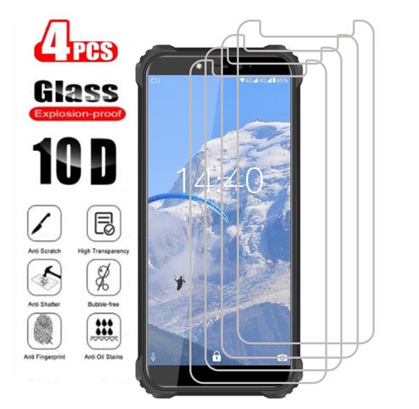 4pcs für Oukitel WP5 Pro Tempered Glass Protective für Oukitel WP5 Screen Protector Smartphone Cover Film