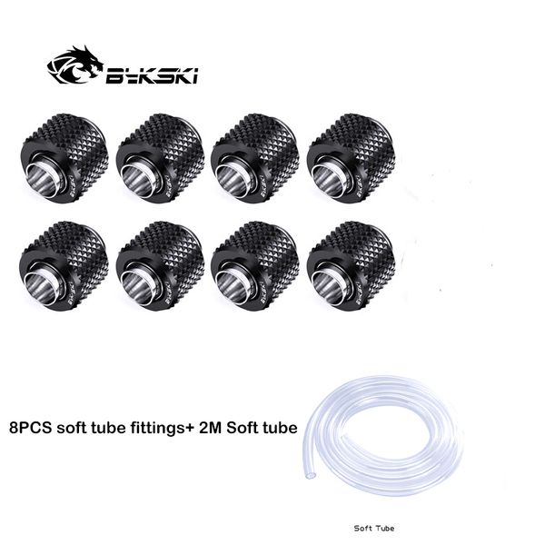 TAKSKI I raccordi per tubi morbidi combinati OD13MM /OD16mm Connettori tubo del tubo per tubo per il sistema di raffreddamento ad acqua per pc componenti del computer