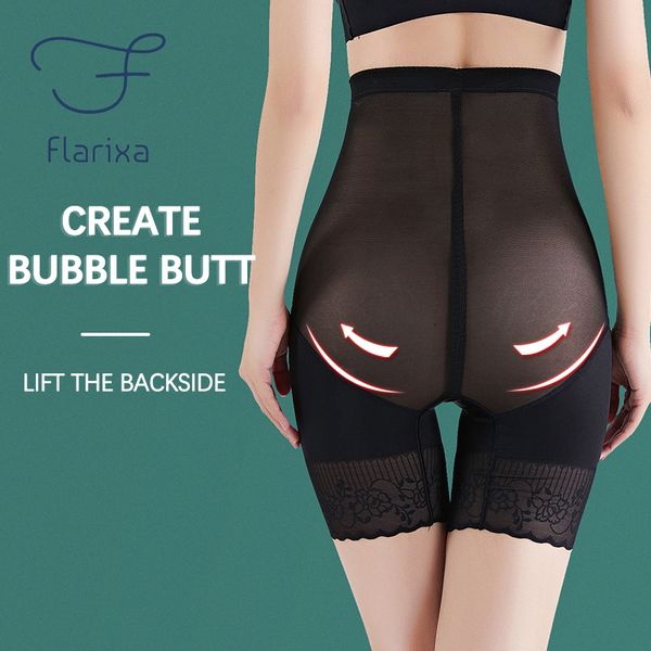 Flarixa Women High Wely Mutandine Belly Mutandine Pantaloni per body Shops Shortwear Shorts Summer Shorts Summer Shorts