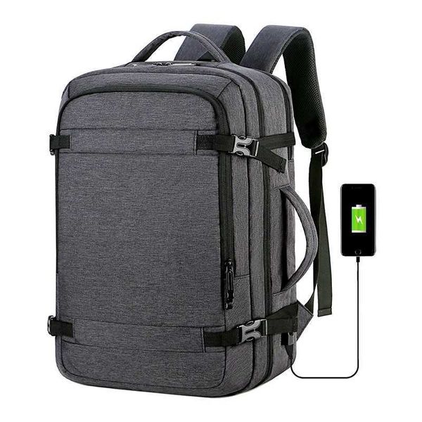 HBP Nicht-Marken-Multifunktion wasserdichte Männer Rucksackgeschäft 16-Zoll-Tasche USB Laptop Rucksack Rucksack Rucksack Rucksack Schulbag