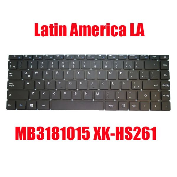 Klavyeler Us Br la Laptop Klavye MB3181015 XKHS261 MB3181009 XKHS121 YMS0177H MB3181014 XKHS272 İngilizce Brezilya Latin Amerika