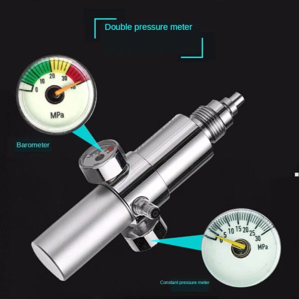 Airforce Condor PCP Explosionssicheres regulierter konstanter Druckventil 30 mPa 350Bar 4500psi Single Loch 8mm