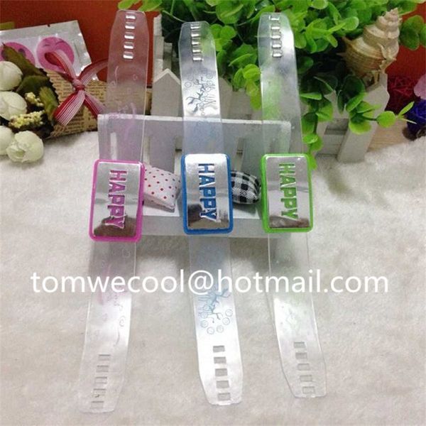 China Factory Prezzo a buon mercato Vendita calda 12 pezzi/lotto Luci a LED Bracciale luminosa Bracciale Flash Braccialetti Braccialetti luminosi