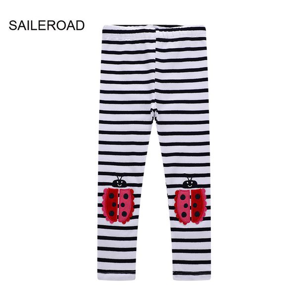 Saileroad Girls Leggings 2-7 лет детские девочки брюки Unicorn Animals Вышивая детские леггинсы для брюк для девочек детские брюки