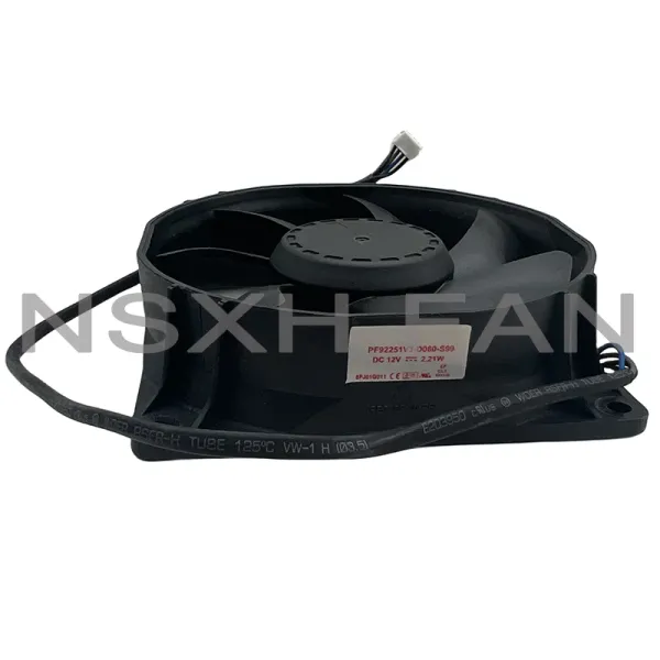 Fan di zecca a catena/minatore P6200 P6200S PF92251V3D060S99 PF92251B3Q030S99 12V 2.21W 9225 Ventore di raffreddamento proiettore a 4 linee