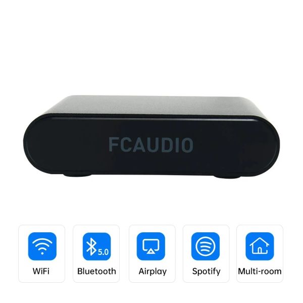 Radio WR10 WiFi e Bluetooth 5.0 HIFI Adattatore Audio Audio Stereo con AirPlay DLNA Internet Multiroom App gratuita