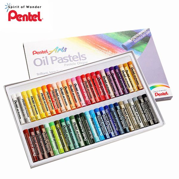 Pentel pastelli a olio 36 colori Phn lavabili Phn Caspelli non sporchi asili dipinti dipinti arte da colorare per la penna multicolore