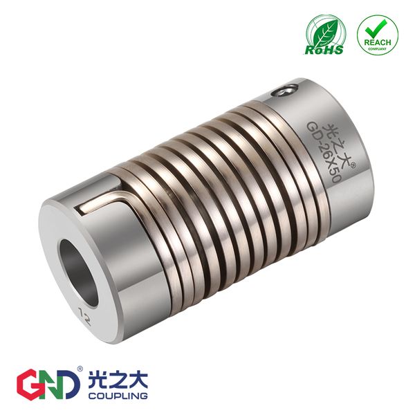 Acoplador GND liga de zinco Couplings flexíveis para o micro motor e o codificador Kaplin CNC D26 L50