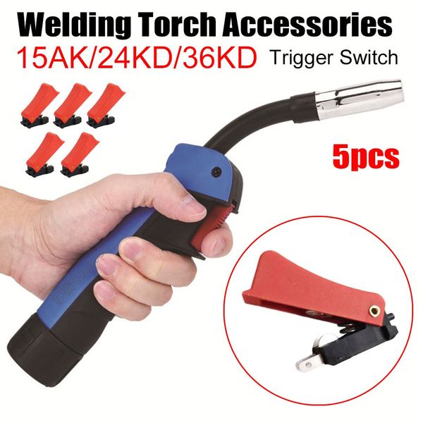 Rifornimento di magazzino Welder Accessorio MIG Welder Mag per Torcia di saldatura da 15K/24KD/36KD MB15AK GRIMING TRIGGER Interruttore