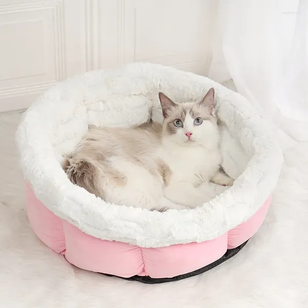 Питомники маленькая средняя большая плиточная кровать для собак дышащий мягкий кошачий матрас