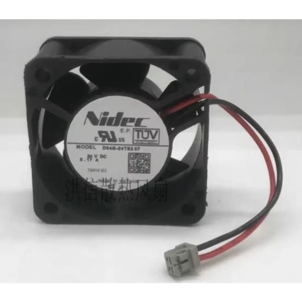 Pads CPU Cooler Fean для NIDEC 4020 D04G24TS2 07 DC 24V 0,17A Вентилятор преобразователя частоты 40 * 20 * 20 мм