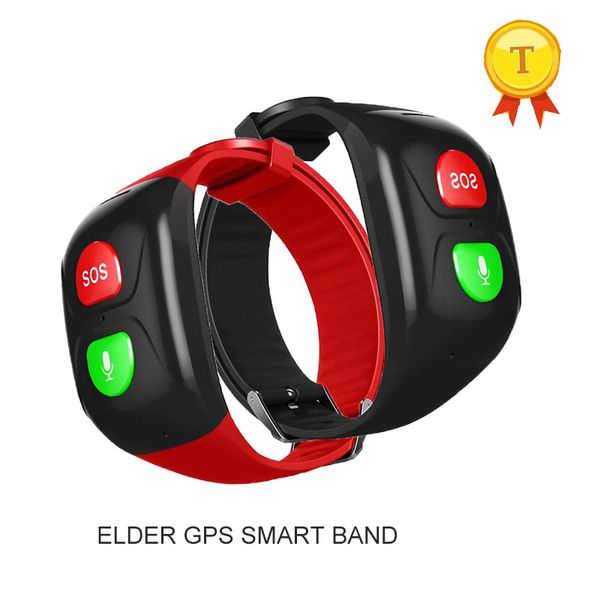 Smart Voice Smart Voice IP67 Водонепроницаемый GPS Wi-Fi Tracker Locator Anti-Lost Bracelet для старшей Smart Forist Band с SOS Two-Call Call