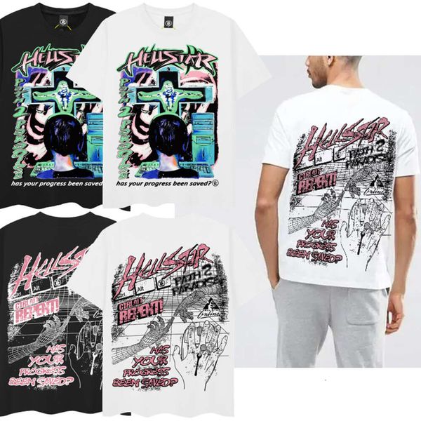 T-shirt di Hellstar Hell Star Boys CHIRT a maniche corte di cotone di alta qualità per uomini e donne haikyuu