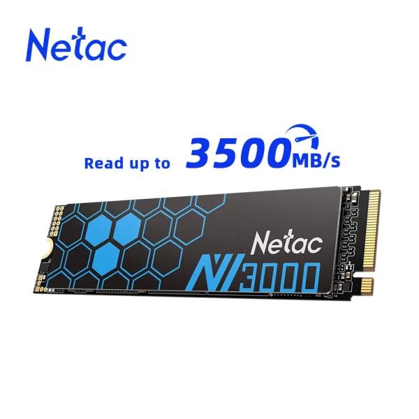 Unidades NETAC 3500MB/S M2 SSD 250GB 500GB 1TB 2TB NMVE SSD M.2 2280 PCIE3.0X4 Drividades de estado sólido interno para notebooks de mesa