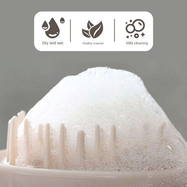 Artefato de shampoo de massagem de massagem na cabeça para remover a escala da caspa antiprururítica e suprimentos para o banheiro feminino massagem shampoo