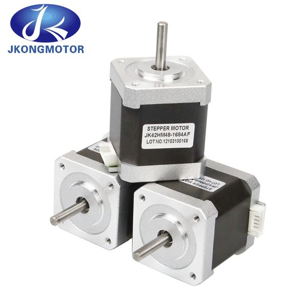 JKONGMOTOR Custom Nema17 0.9 Stepper Motor L48mm für Titan Extruder Aqua für 3D -Drucker -Extruder 1.68a