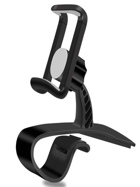 Xmxczkj neuest 360 rotation einstellbare HUD -Auto -Armaturenbrett -Telefonhalter GPS Clamp Clip -Ständer für iPhone 11 Pro Samsung Galaxy S97596032