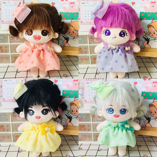 Abbigliamento da bambola idolo da 20 cm per peluche un outfit degli accessori per bambole per baby bambole per bambole KOREA KPOP EXO SUPER STAR Figura Dolls