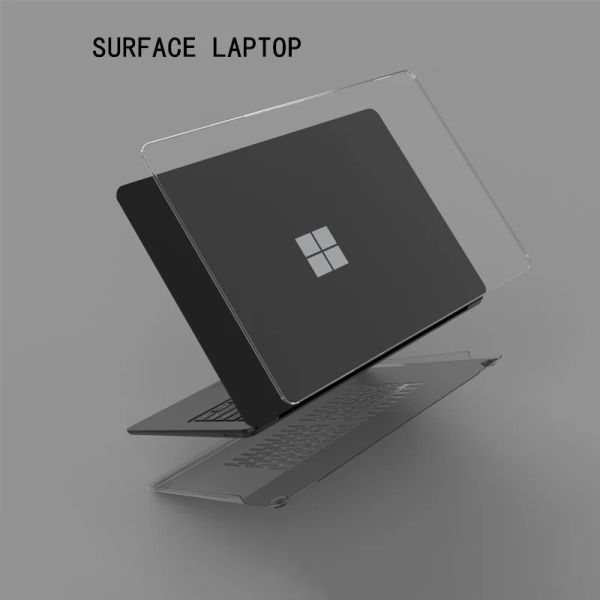 Caso Case trasparente per Microsoft Surface Laptop 3 4 13,5 pollici PC Hard Protective Shock Protept Laptop Copertura per 1868 1951