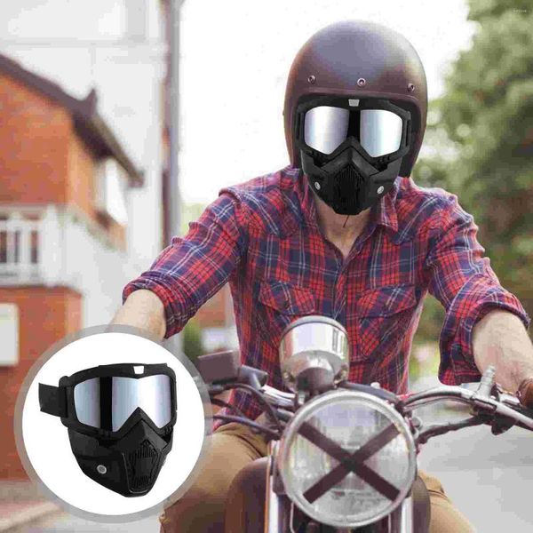 Motorradhelme Schutzbrillengesichtsmasken hält warm Der Rahmen besteht aus importiertem TPU -Material