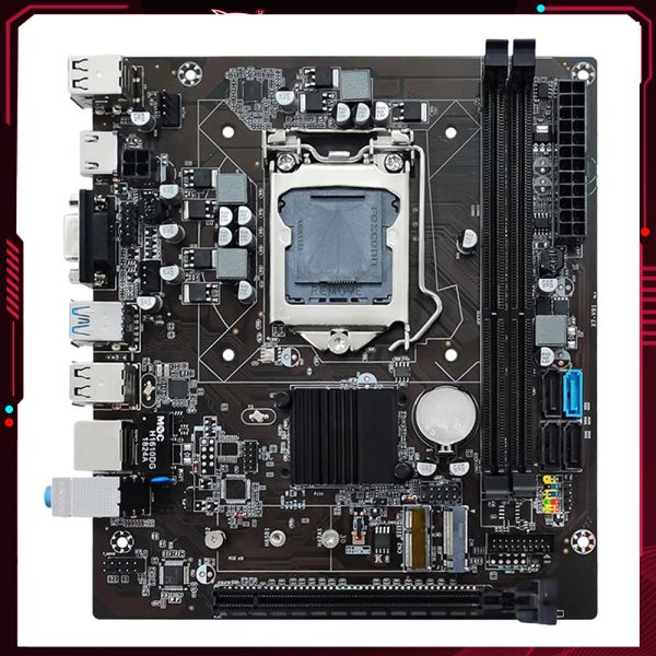 Materiori B75 LGA 1155 Kit scheda madre DDR3 Memoria SATA USB 3.0 MATX Mainboard da 1600MHz RAM 16GB CPU DDR3 Mainboard desktop Placa Mae