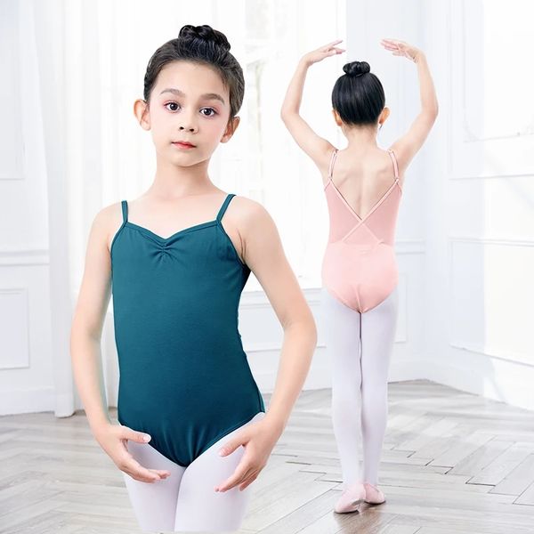 Ballett-Lotard für Girl Summer Sling Dance Lotard Professioneller Test einteilige Übungs-Gymnastik Kleidung Badebekleidung Tanzkleidung