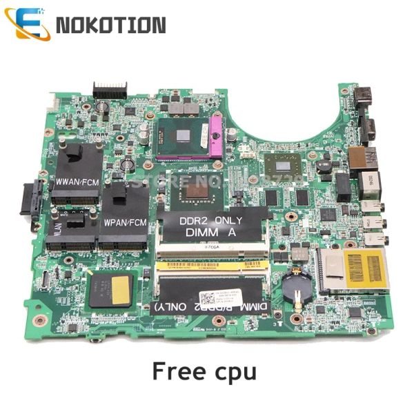 Anakart Nokotion 0H281K CN0H281K Dell Studio için 1535 1537 Dizüstü Bilgisayar Anakart 965PM DDR2 HD3470 Grafik Ücretsiz CPU