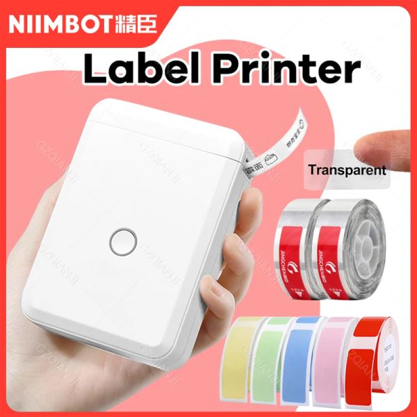 Stampanti Niimbot D110 Machine Maker Maker Mini Pocket Etichetta Terma Stampante tutto in un adesivo Day Date Adesivo DAY Varie rotoli di carta colorati