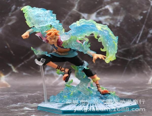 Аниме One Piece Fighting Phoenix Marco Pvc 19cm фигура статуи статуи статуи модель фигурки детской куклы коллекция 100825969742931