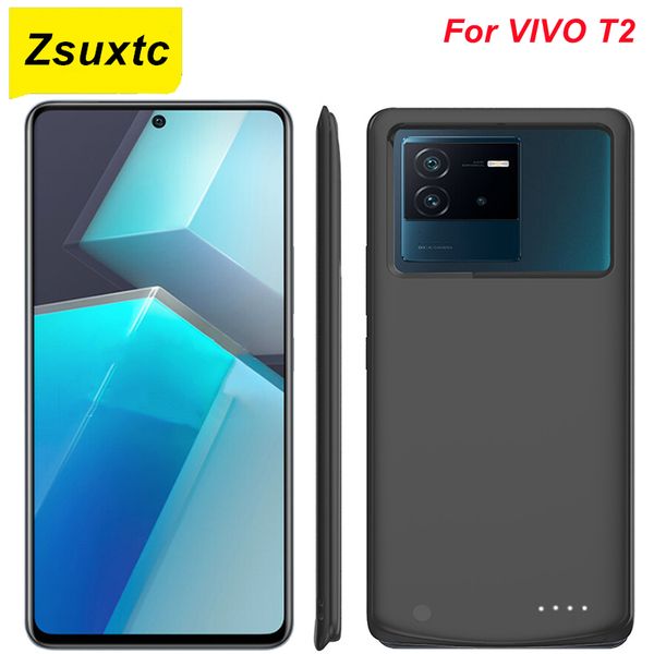 6800mAh Batterie Ladegerät für Vivo T2 Power Hülle T2 Power Bank Telefonbeutelabdeckung für Vivo T2 Battery Capa CAPA